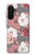 S3716 Rose Floral Pattern Case For Samsung Galaxy A26