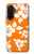 S2245 Hawaiian Hibiscus Orange Pattern Case For Samsung Galaxy A36