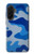 S2958 Army Blue Camo Camouflage Case For Samsung Galaxy A36