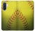 S3031 Yellow Softball Ball Case For Samsung Galaxy A36