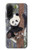 S3793 Cute Baby Panda Snow Painting Case For Samsung Galaxy A36