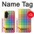S3942 LGBTQ Rainbow Plaid Tartan Case For Samsung Galaxy A36