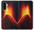 S0745 Volcano Lava Case For Samsung Galaxy A56