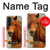 S1595 Beautiful Brown Horse Case For Samsung Galaxy A56