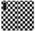 S1611 Black and White Check Chess Board Case For Samsung Galaxy A56