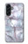S2316 Dark Blue Marble Texture Graphic Print Case For Samsung Galaxy A56