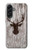 S2505 Reindeer Head Old Wood Texture Graphic Case For Samsung Galaxy A56