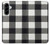 S2842 Black and White Buffalo Check Pattern Case For Samsung Galaxy A56