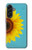 S3039 Vintage Sunflower Blue Case For Samsung Galaxy A56