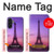 S3447 Eiffel Paris Sunset Case For Samsung Galaxy A56