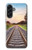 S3866 Railway Straight Train Track Case For Samsung Galaxy A56