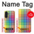 S3942 LGBTQ Rainbow Plaid Tartan Case For Samsung Galaxy A56
