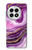 S3896 Purple Marble Gold Streaks Case For OnePlus 13