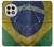 S3297 Brazil Flag Vintage Football Graphic Case For OnePlus 13R