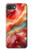 S4012 Red Marble Gold Veins Case For iPhone 16e, 17e
