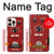 S4011 Red Guitar Analog Delay Graphic Case For iPhone 16 pro