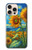 S4019 Sunflower Van Gogh Style Case For iPhone 16 pro max