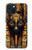 S3992 Gold Black Anubis Case For iPhone 15