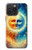 S3966 Artistic Sun Moon Case For iPhone 15 Pro Max