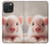 S3979 Cute Baby Pig Case For iPhone 15 Pro Max