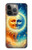 S3966 Artistic Sun Moon Case For iPhone 14 Pro
