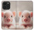 S3979 Cute Baby Pig Case For iPhone 14 Pro