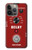 S4011 Red Guitar Analog Delay Graphic Case For iPhone 14 Pro