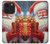 S4029 Xmas Smiling Santa Claus Gift Box Case For iPhone 14 Pro