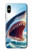 S4004 Oil Color Painting Giant Shark.jpeg Case For iPhone X, iPhone XS