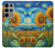 S4019 Sunflower Van Gogh Style Case For Samsung Galaxy S23 Ultra