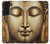 S4022 Vintage Buddha Face Golden Style Case For Samsung Galaxy S22