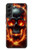 S3986 Fire Skull Case For Samsung Galaxy S22 Plus