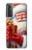 S4029 Xmas Smiling Santa Claus Gift Box Case For Samsung Galaxy S21 Plus 5G, Galaxy S21+ 5G