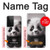 S3978 Cute Baby Panda Case For Samsung Galaxy S21 Ultra 5G