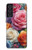 S3975 Colorful Roses Painting Case For Samsung Galaxy S21 FE 5G