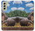 S4031 Baby Hippo Hippopotamus Family Case For Samsung Galaxy S21 FE 5G
