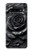 S3969 Black Rose Hard Brush Stroke Case For Samsung Galaxy S10