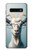S3991 Goat Glasses Case For Samsung Galaxy S10