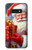 S4029 Xmas Smiling Santa Claus Gift Box Case For Samsung Galaxy S10e