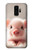 S3979 Cute Baby Pig Case For Samsung Galaxy S9 Plus