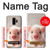 S3979 Cute Baby Pig Case For Samsung Galaxy S9
