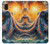 S4003 Oil Color Painting Giant Octopus Case For Samsung Galaxy A10e