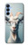 S3991 Goat Glasses Case For Samsung Galaxy A15 5G