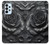 S3969 Black Rose Hard Brush Stroke Case For Samsung Galaxy A23
