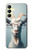 S3991 Goat Glasses Case For Samsung Galaxy A25 5G