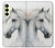 S4025 White Horse Painting Case For Samsung Galaxy A25 5G