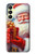 S4029 Xmas Smiling Santa Claus Gift Box Case For Samsung Galaxy A25 5G