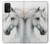 S4025 White Horse Painting Case For Samsung Galaxy A32 5G