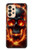 S3986 Fire Skull Case For Samsung Galaxy A33 5G