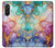 S4001 Multicolored Abstract Lilac Emerald Case For Samsung Galaxy A36